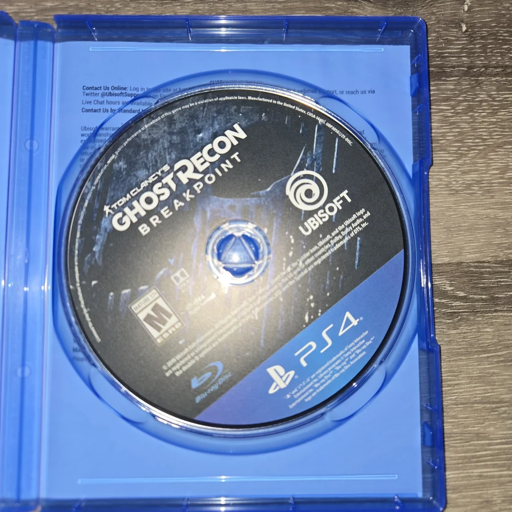 Tom‎ Clancy's Ghost Recon Breakpoint for PS4 - Blue Case